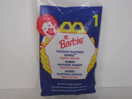 1996 McDonalds - #1 Wedding Rapunzel Barbie - Barbie